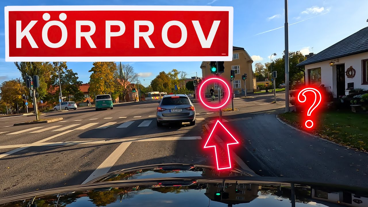 UPPKÖRNING BIL - [GODKÄNT KÖRPROV] (Häng med i bilen på körning prov) #uppkörning #körkort #körprov 