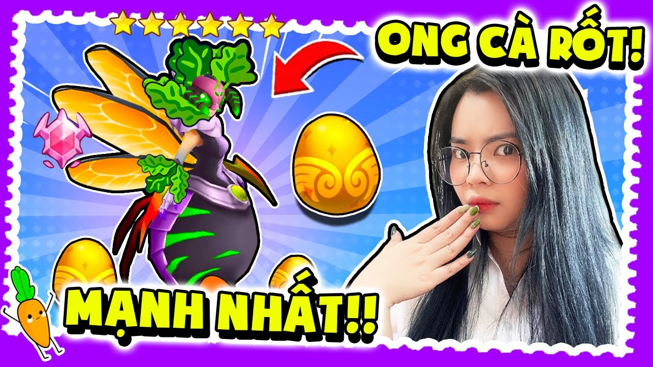 KAMUI THỬ THÁCH TIÊU 10000 GCUBE SỞ HỮU SIÊU THÚ ONG CÀ RỐT MẠNH NHẤT BLOCKMAN GO