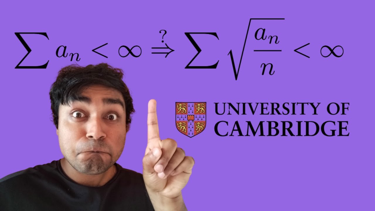 1st Year Cambridge University Maths Exam - Real Analysis