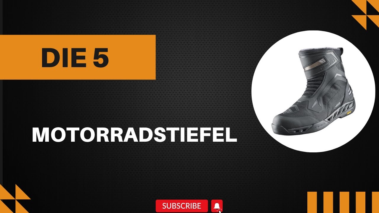 Die 5 Besten Motorradstiefel Test 2026 - Top 5 Motorradstiefel  Vergleich