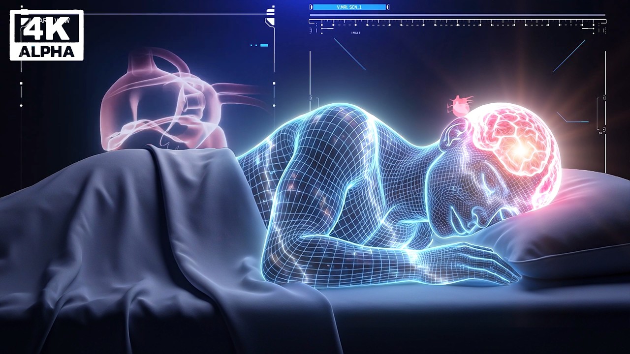 432Hz + 963Hz &bull; Fall Into Deep Healing Sleep &bull; Anxiety Relief, Melatonin Release &bull; Stop Overthinking