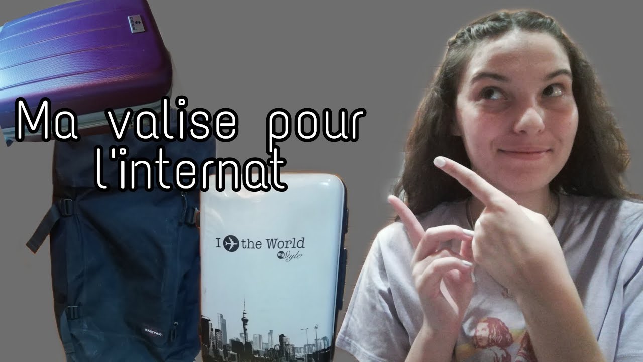 Ma valise pour l'internat