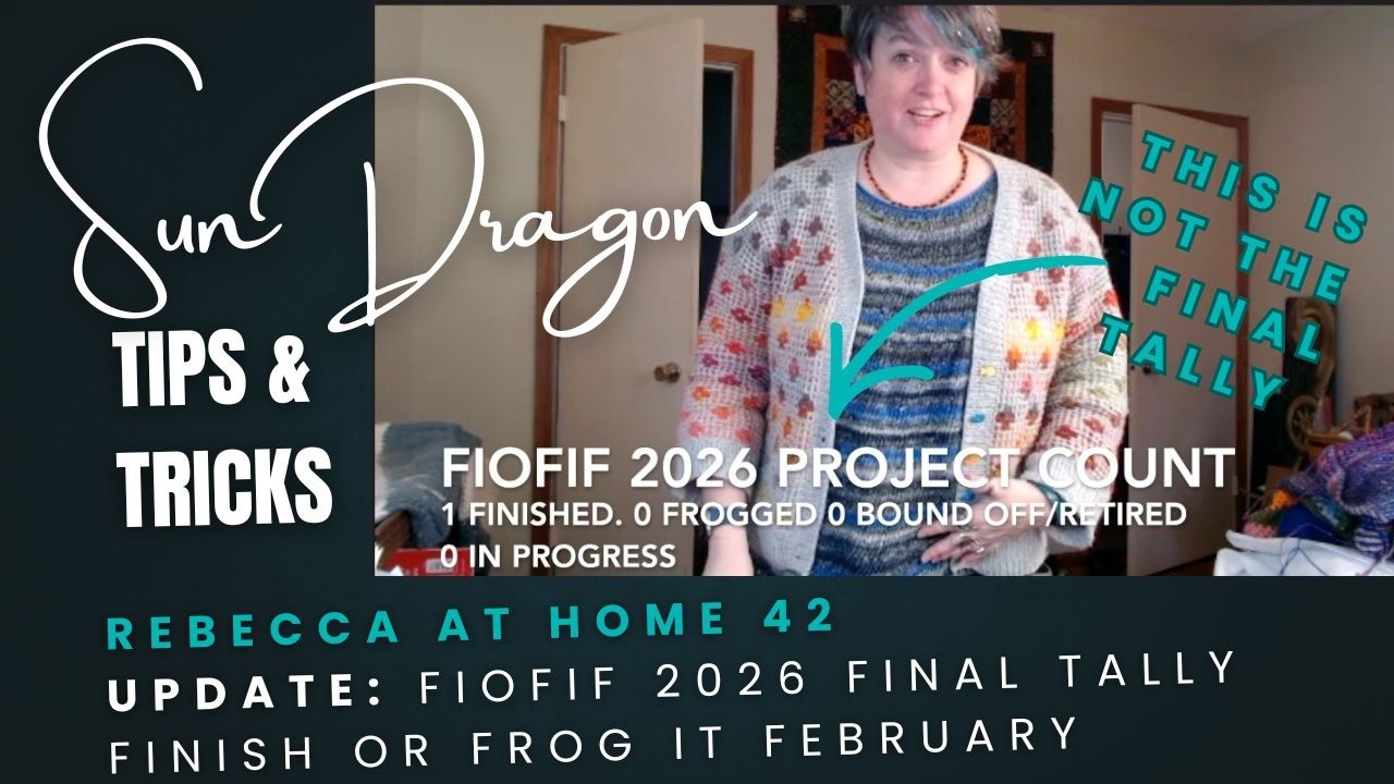 Ребекка дома 42: Итоговый результат FIOFIF (Finish it or Frog it February) 2026!