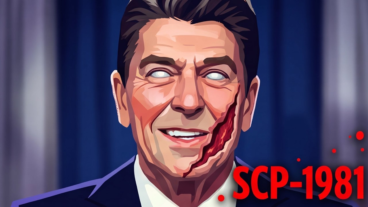 Frightening Lost Ronald Reagan VHS Tape You Must Watch - SCP-1981 & SCP-095 (SCP Animation)