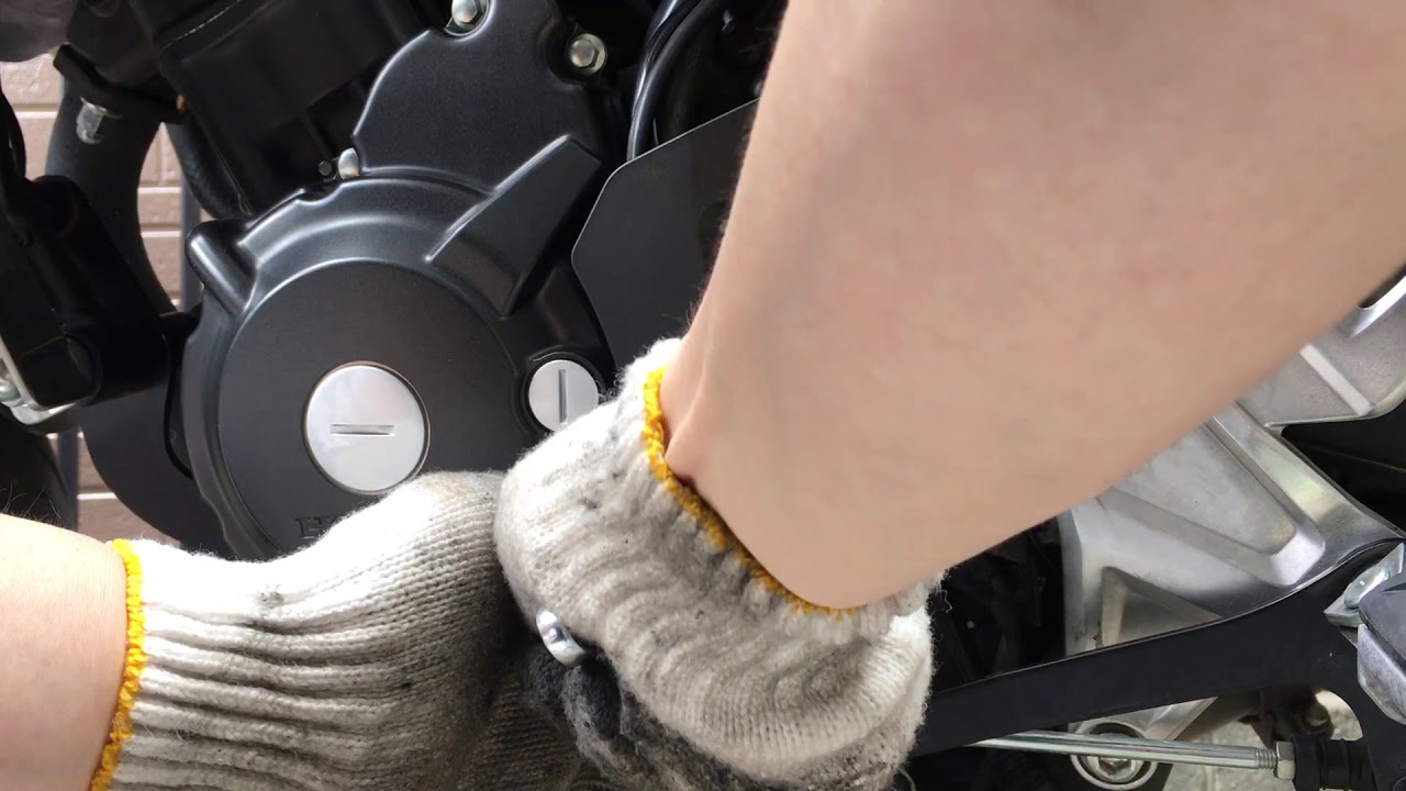 CB250Rスプロケ交換