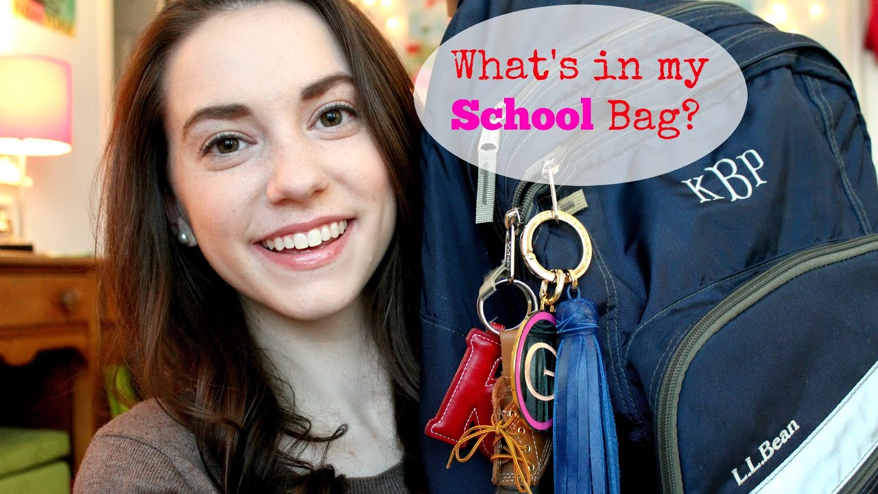 What's In My School Bag?!
