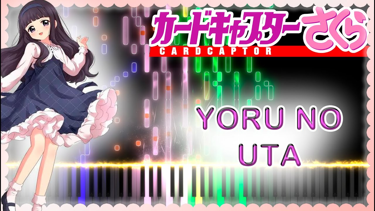 🌸Card Captor Sakura🌸 - Yoru no Uta (Partitura + MIDI) | De Anime a Partitura