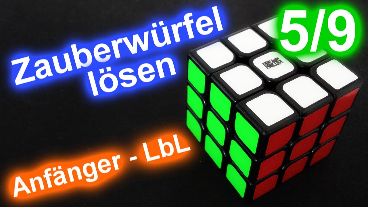 Zauberwürfel lösen | Tutorial - Anfänger Methode - Mittlere Ebene | BoaToX