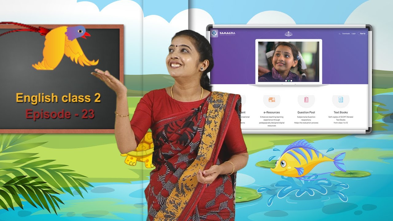 KITE VICTERS STD 02 English Class 23 (First Bell-ഫസ്റ്റ് ബെല്‍)