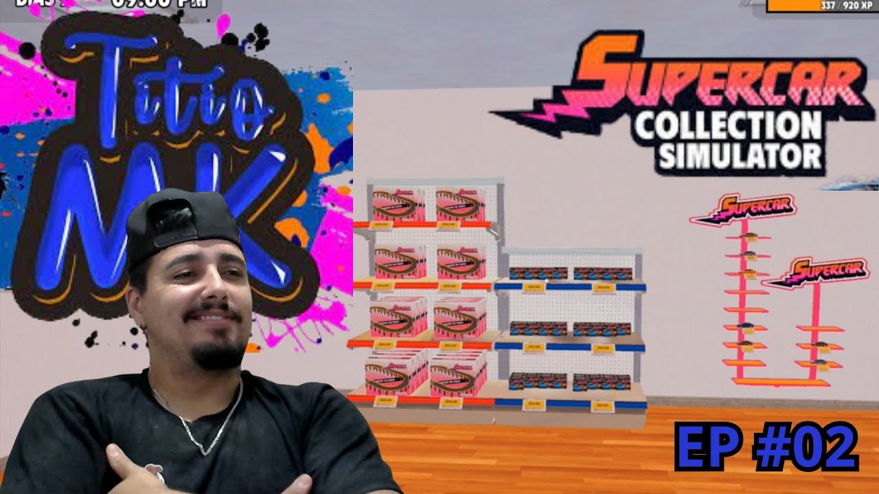 Nossa loja esta vendendo muito e vamos aumentar ela. Supercar Simulator
