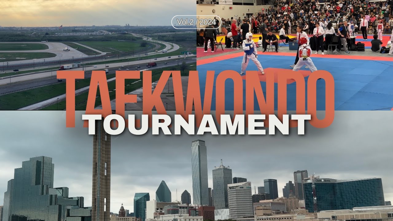 2024 Texas State Taekwondo Tournament Vlog #taekwondo
