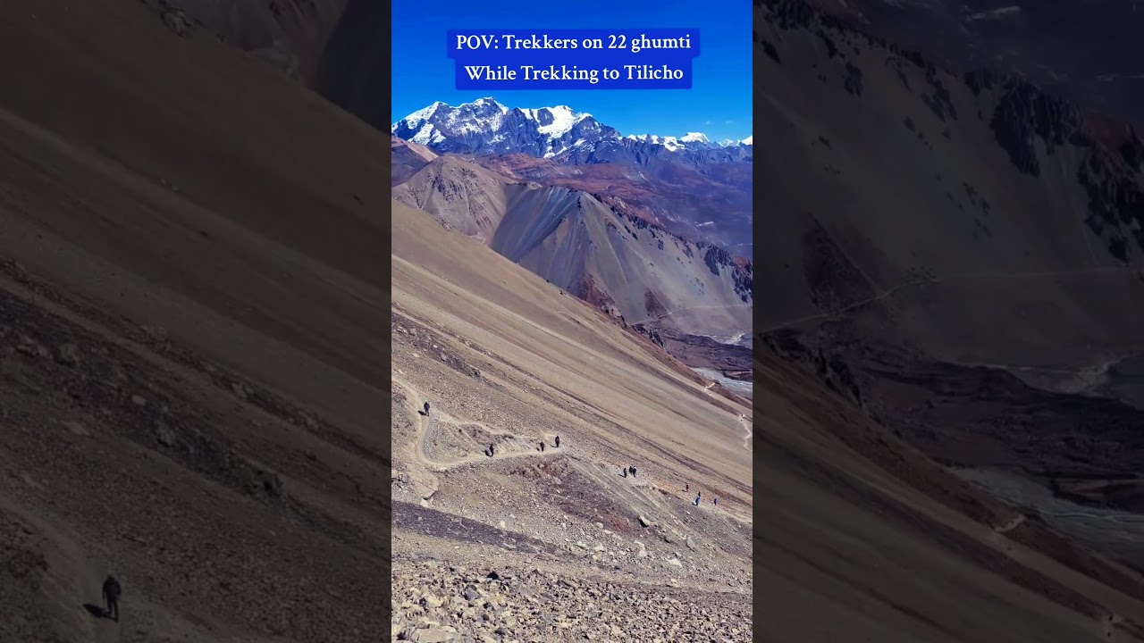 Hardest Part on Tilicho Trail || 22 Ghumti