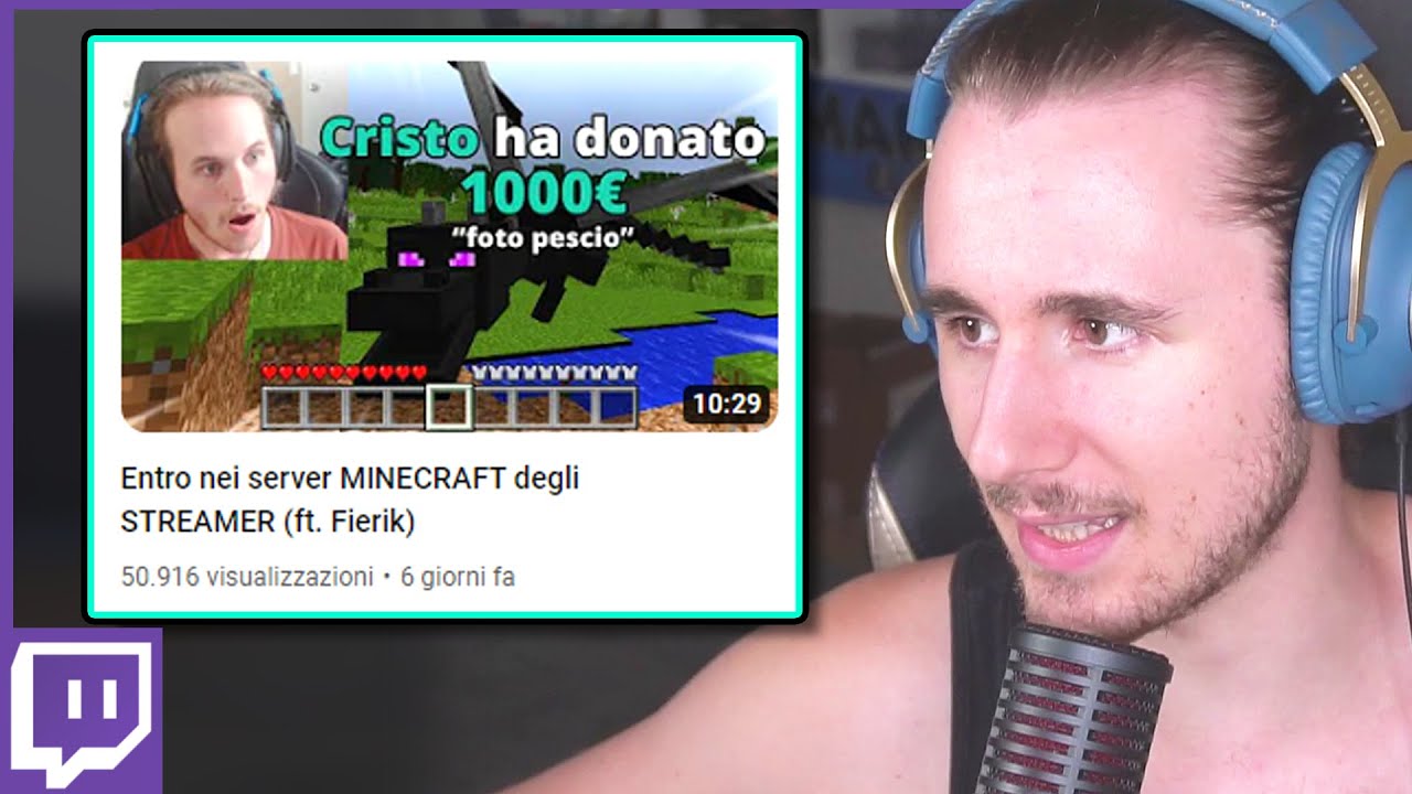 Ho GRIEFFATO dei Server Minecraft con @CristoIsPurple - REACTION