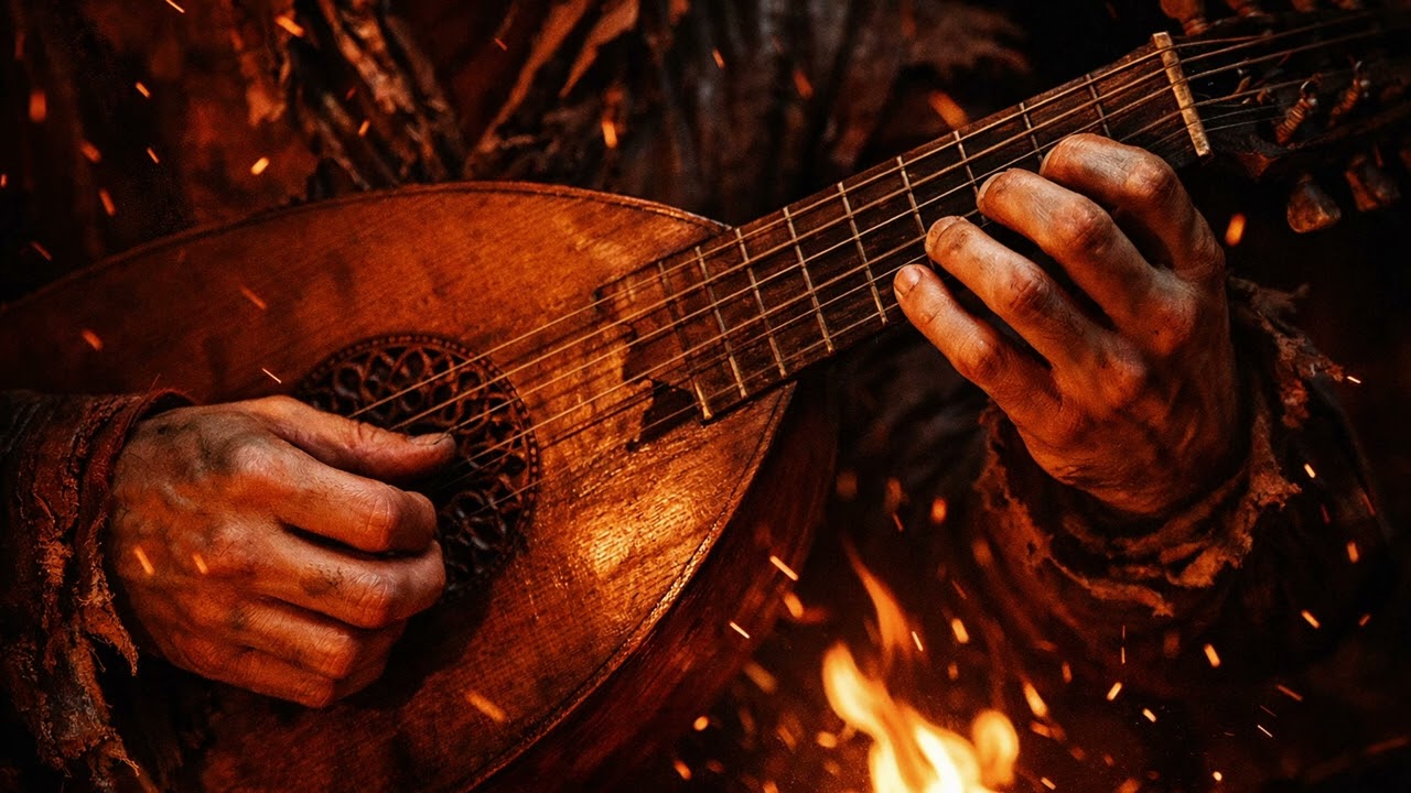 Songs Carved in Firelight | Medieval Bard Music | Tavern Songs & Fantasy Ambience