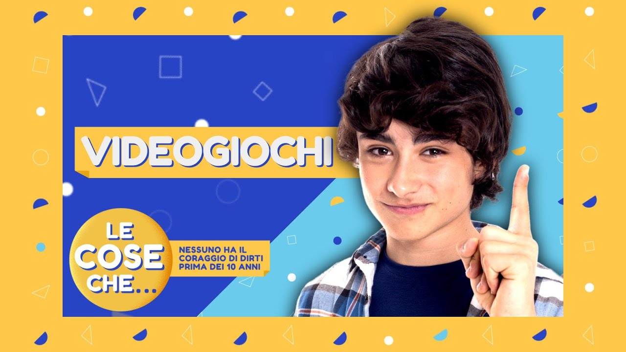 LE COSE CHE...NESSUNO HA IL CORAGGIO DI DIRTI PRIMA DEI 10 ANNI - Videogiochi