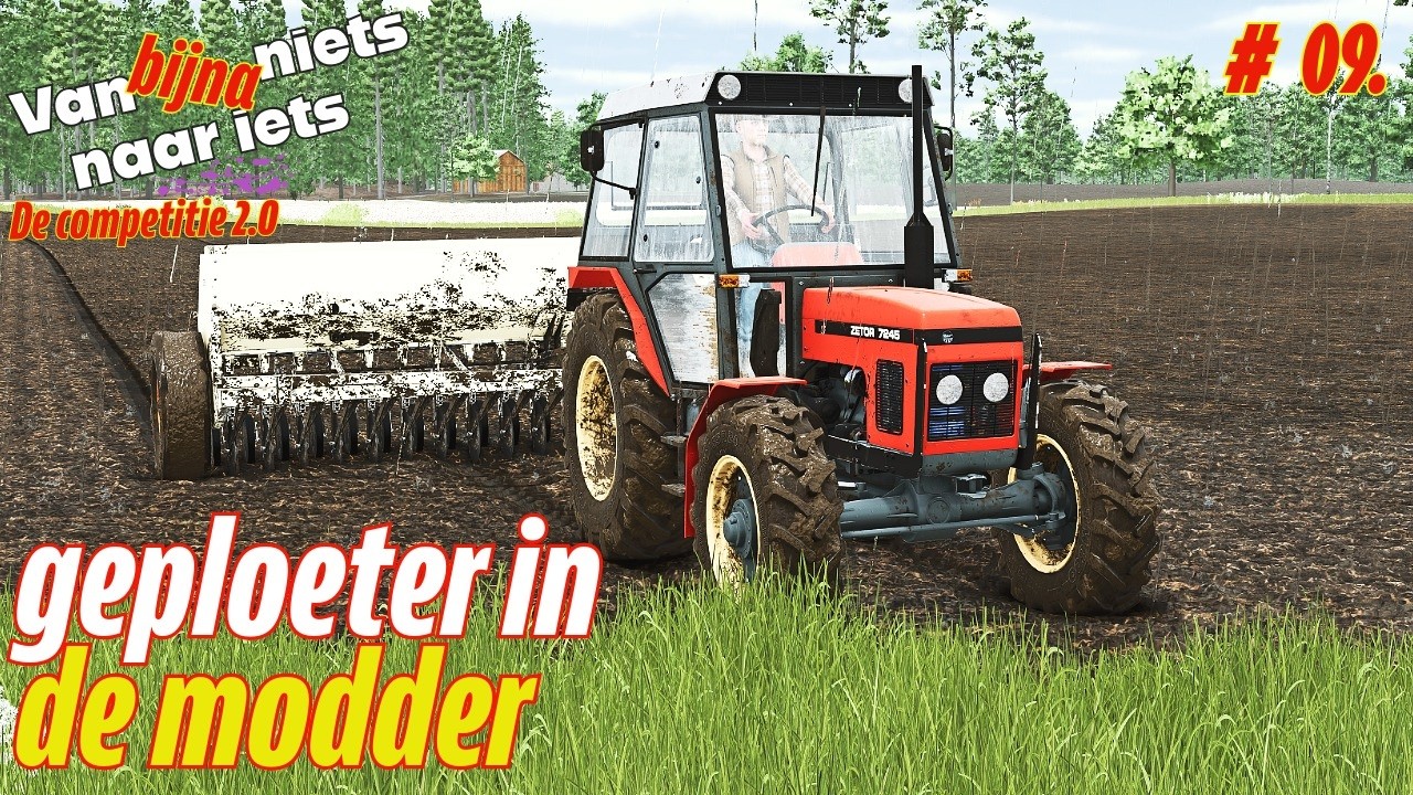 GEPLOETER IN DE MODDER - De Competitie 2.0  #9 -  | Farming Simulator 25 (Nederlands) | #fs25 #ls25