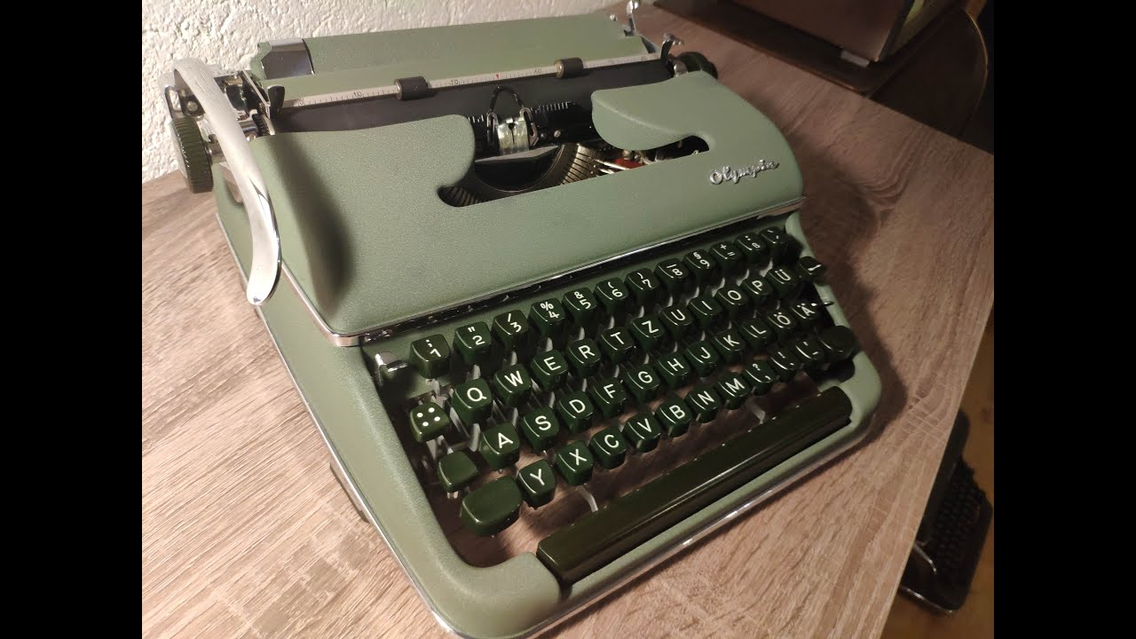 Olympia SM2 Schreibmaschine Vorstellung