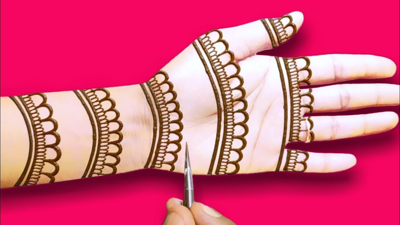 dulhan front hand mehndi design || bridal full hand mehndi || wedding full hand mehndi