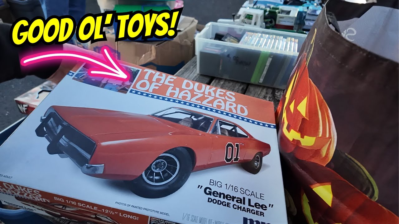Chasing VINTAGE TOY TREASURES at the Flea Market!