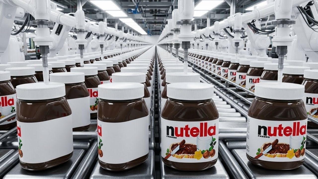 How Nutella Is Made – Inside the Chocolate Factory