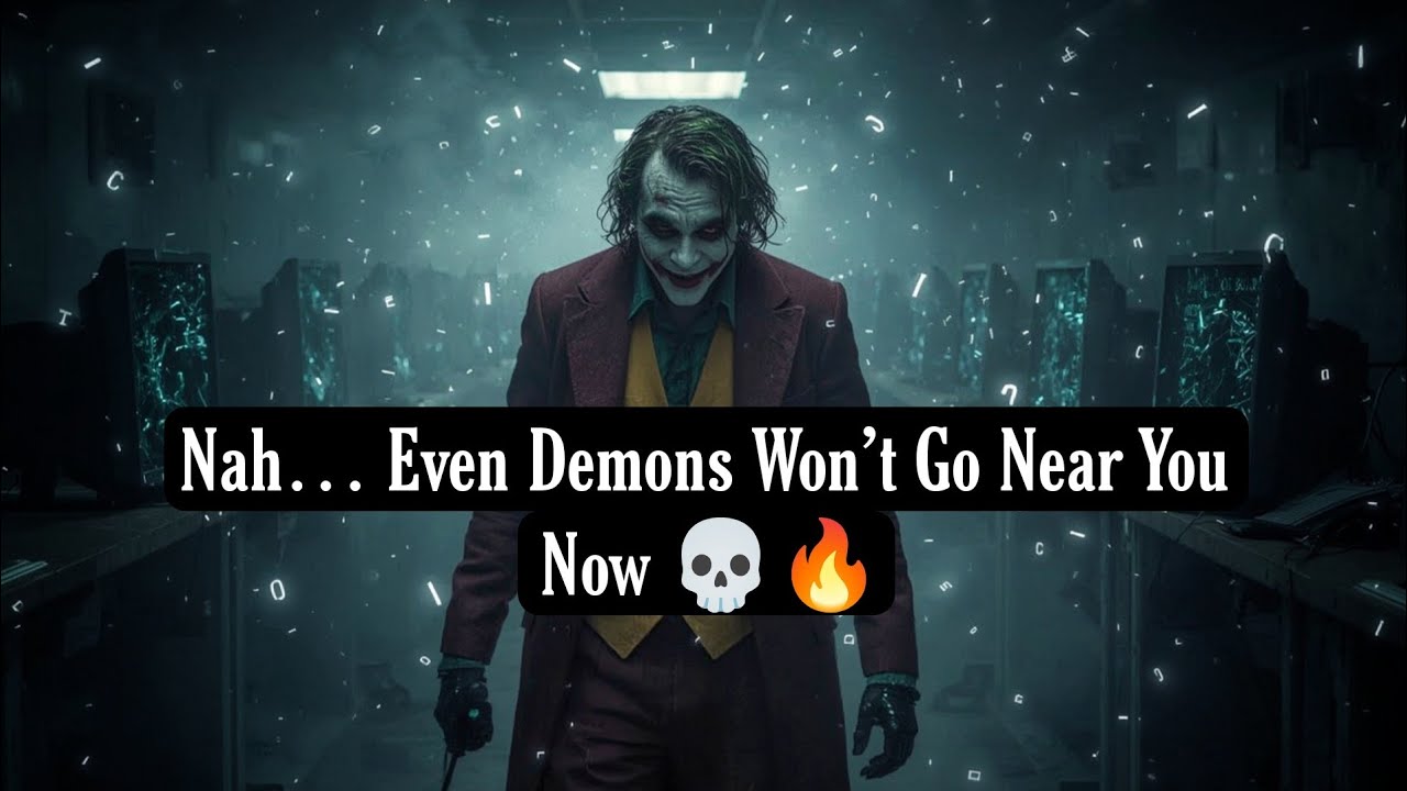 Priests. Hackers. Hypnotists. All Failed To Break You 👁️💀| Joker Speech - Dark Motivation