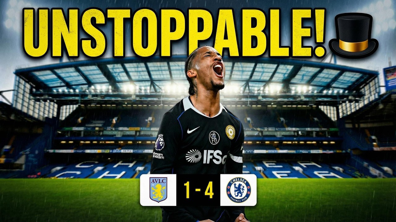 João Pedro HAT-TRICK! 🎩 | Aston Villa 1-4 Chelsea | Premier League Highlights & Analysis