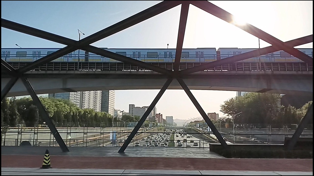 Beijing Summer Nights: Where Trains Roar Above & People Dance Below | Jun-Jul 2023