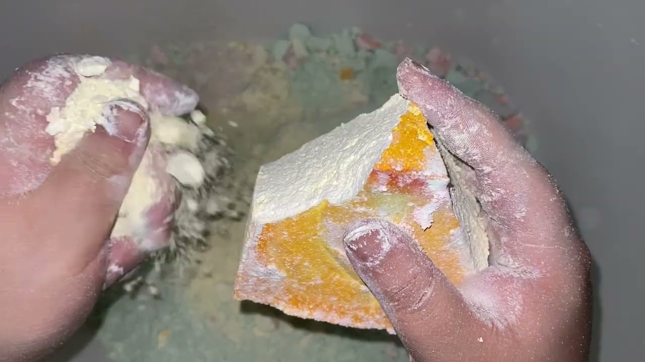 original  | Magnesium powder blocks with secondary dyeing