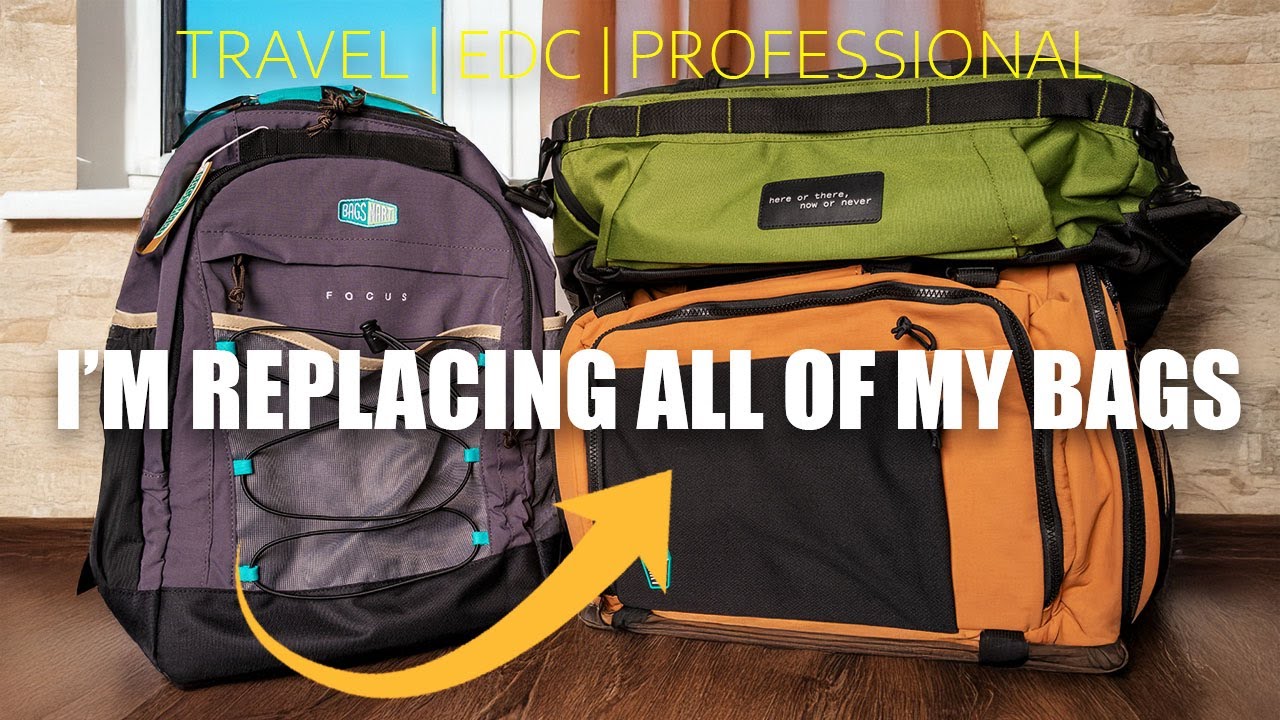 ЛУЧШИЕ РЮКЗАКИ 2025 ГОДА?! Рюкзак BAGSMART Focus | Vega Duffel | ОБЗОР набора Blast Travel Eaze
