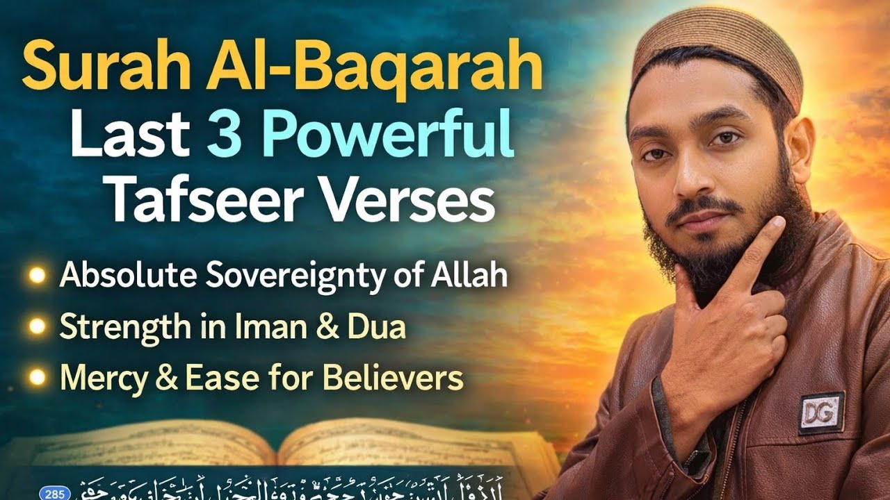 Surah Al-Baqarah – Last 3 Verses | Powerful Tafseer That Will Change Your Heart  by Muhammad Huzaifa