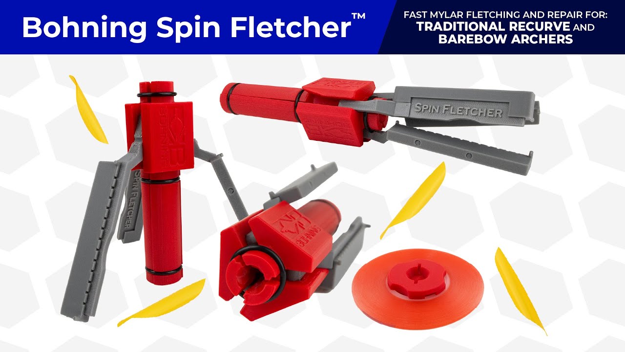 Bohning Spin Fletcher - Fletch Mylar Spin Wing Vanes