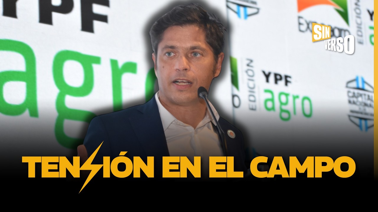 KICILLOF en EXPOAGRO: El reclamo a MILEI y la tensión por las retenciones