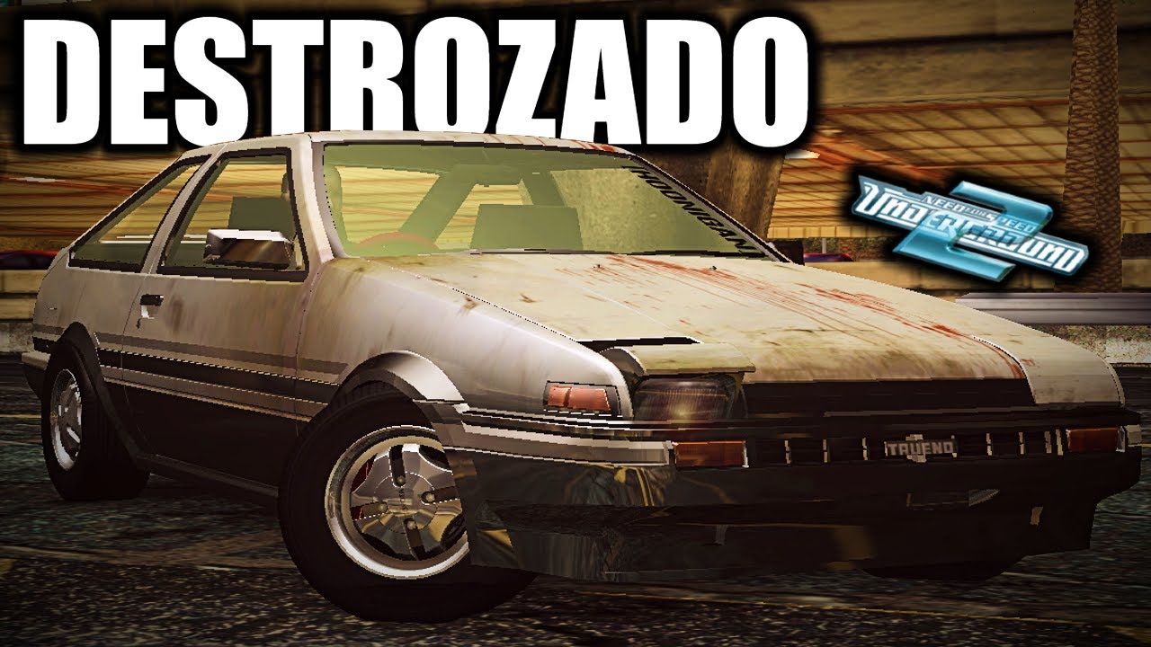 Rescato del desguace un Toyota Sprinter Trueno AE86 y lo restauro - NFS Underground 2