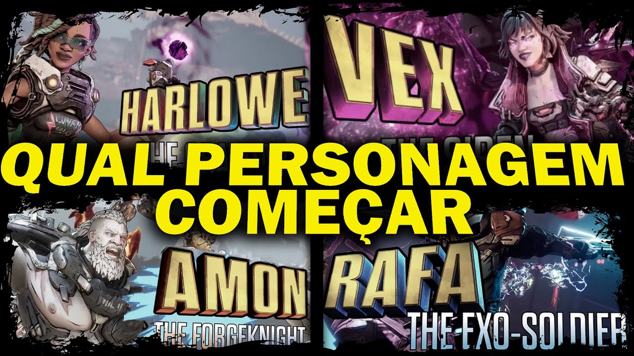 BORDERLANDS 4 - QUAL PERSONAGEM É IDEAL PRA VOCÊ?