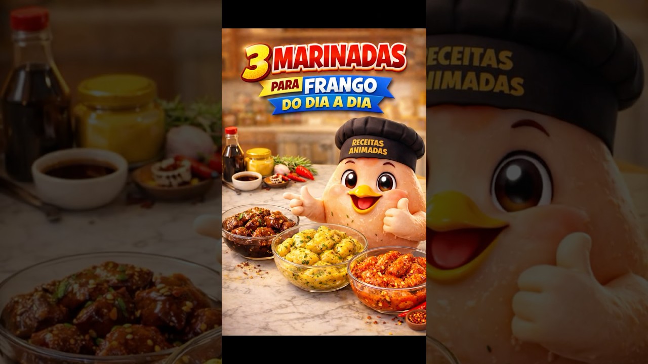 Nunca Mais Fa&ccedil;a Frango Sem Essas Marinadas!🎌🔥