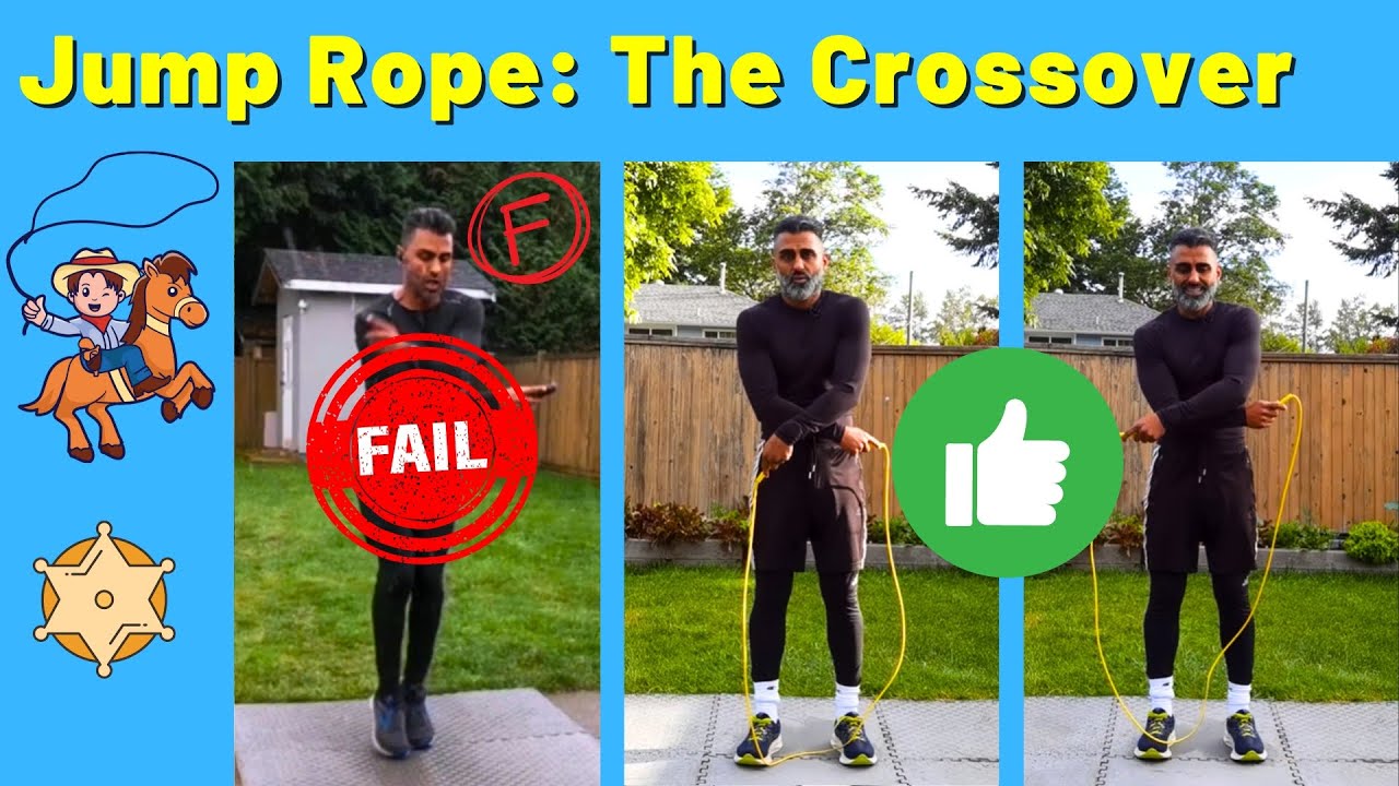 How To Do The Crossover Criss Cross - Jump Rope Tutorial - Video 4 of this Series