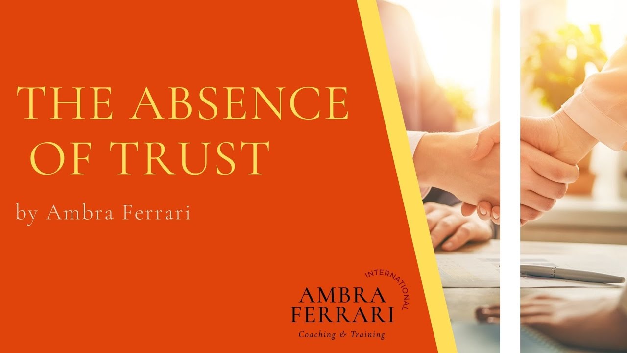 The Absence of Trust 1