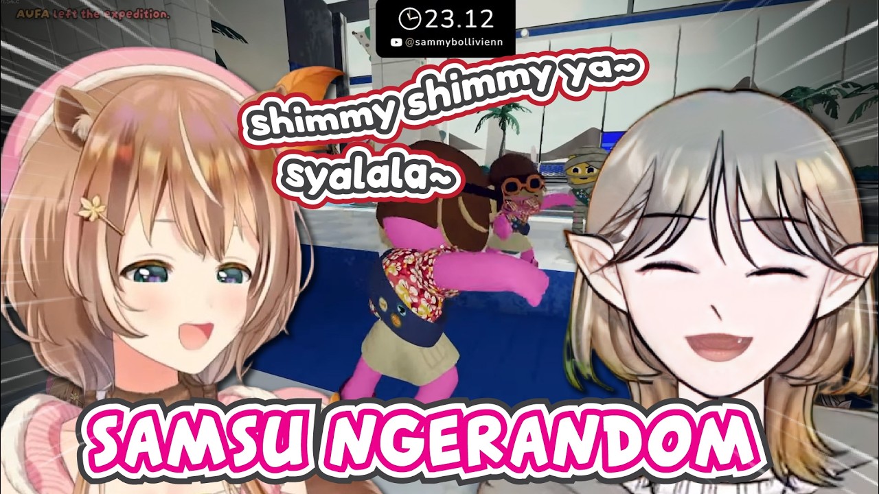 SamSu Ngerandom Di Depan Cermin (Sammy Risu Clip)