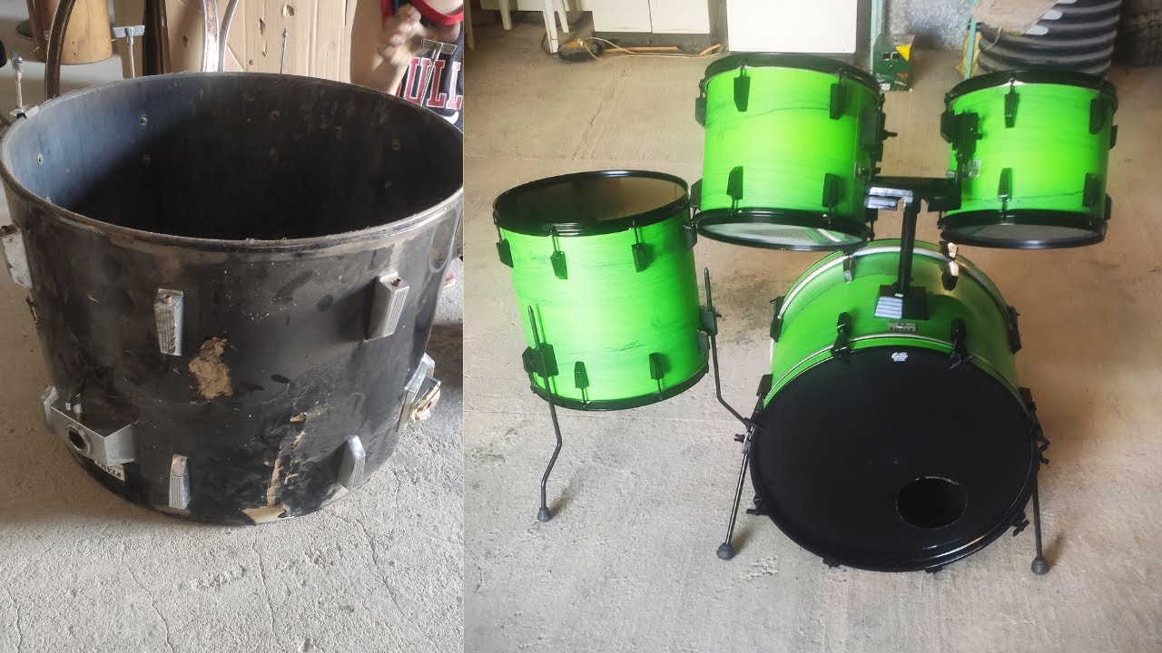 Restauración Batería Tama Rockstar
