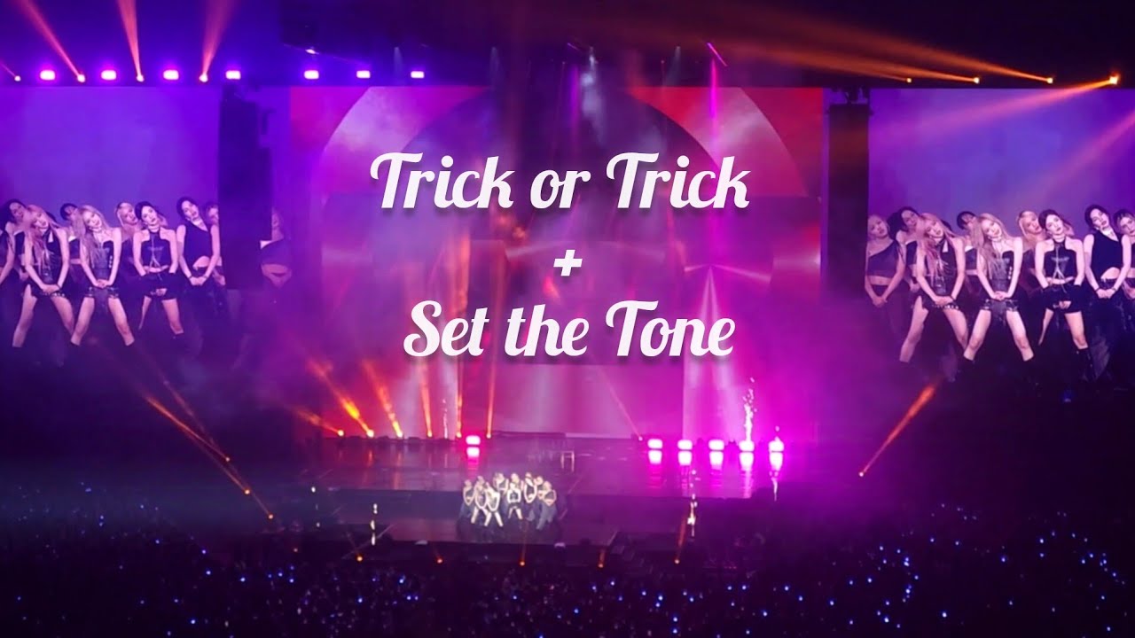 'Trick or Trick' and 'Set The Tone' - 2024 aespa LIVE TOUR - SYNK: Parallel Line in BANGKOK Day 1