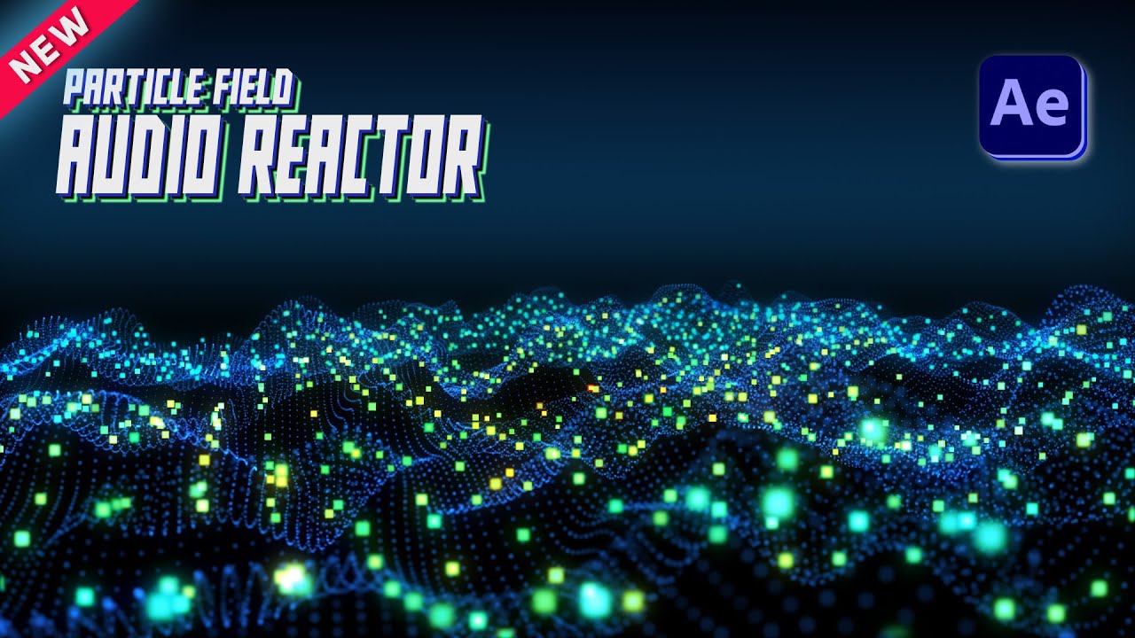 [NEW] Trapcode Form Particle Field Audio React After Effects Tutorial @AMMotions
