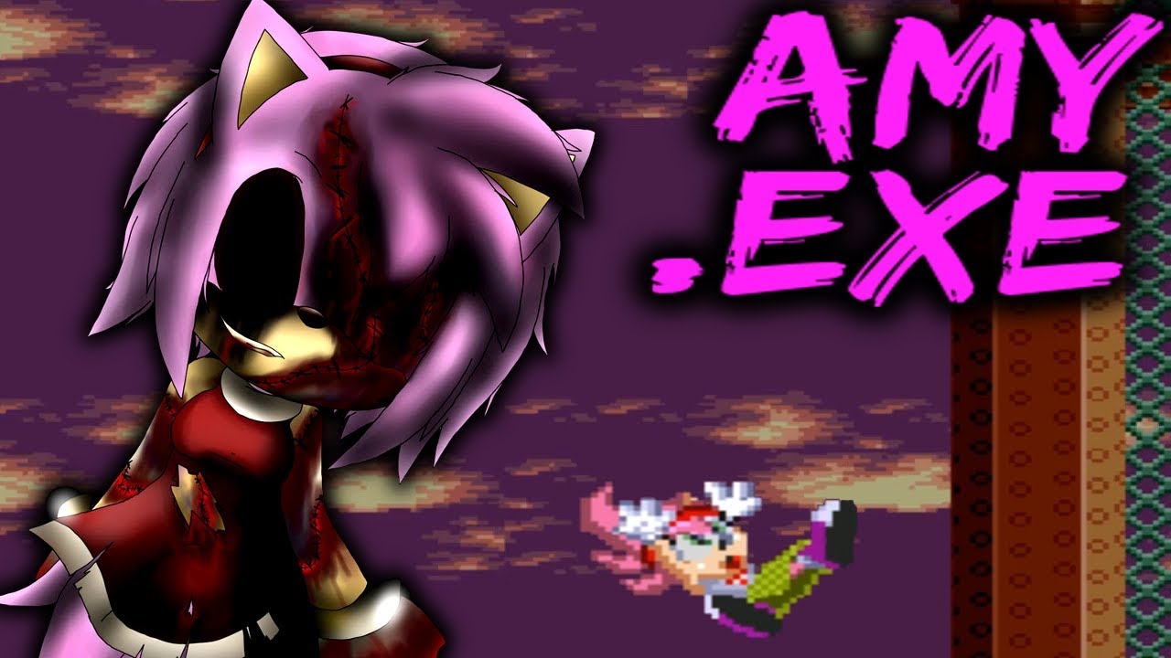 AMY.EXE - THIS GAME DRIVES ME INSANE! [Sally.EXE Continued Nightmare] Amy Stage Boss Battle Demo