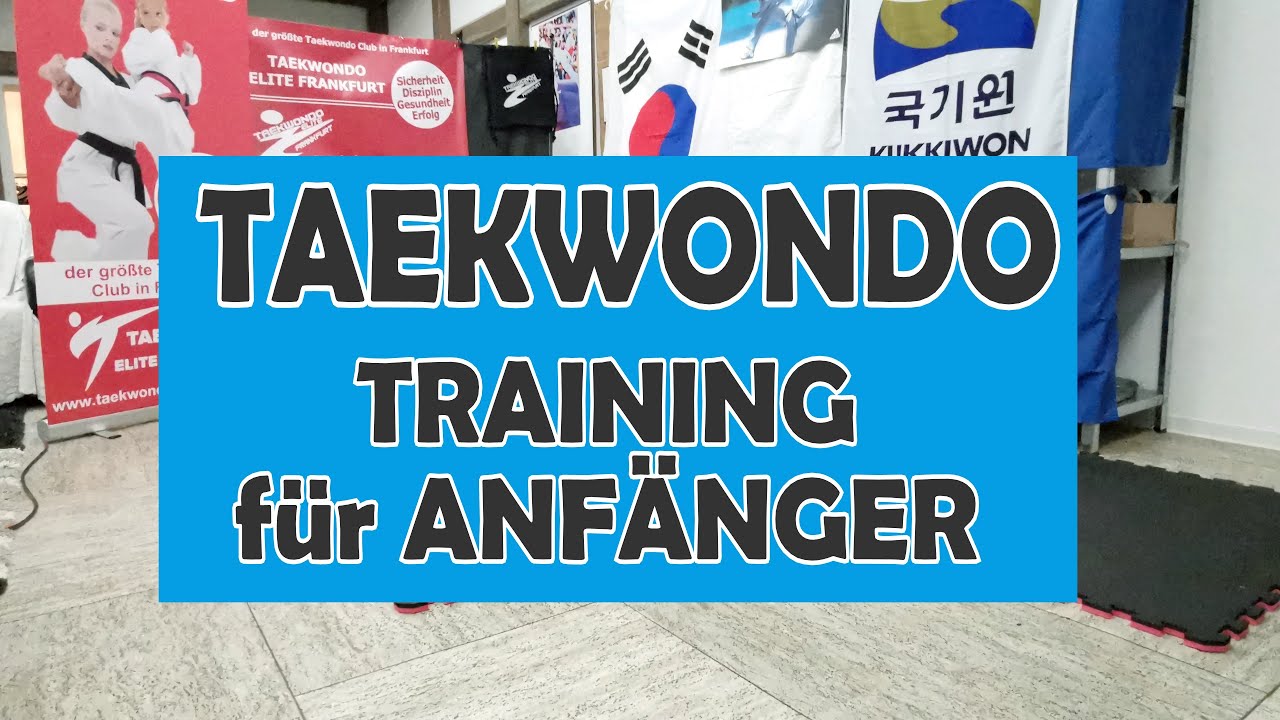 Taekwondo Training für Anfänger