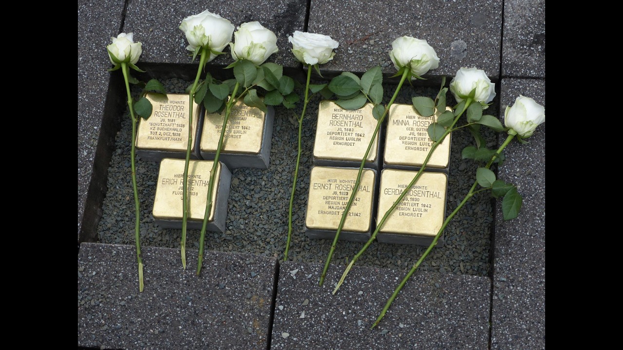 Video der Stolpersteinverlegung in der Wetzlarer Innenstadt