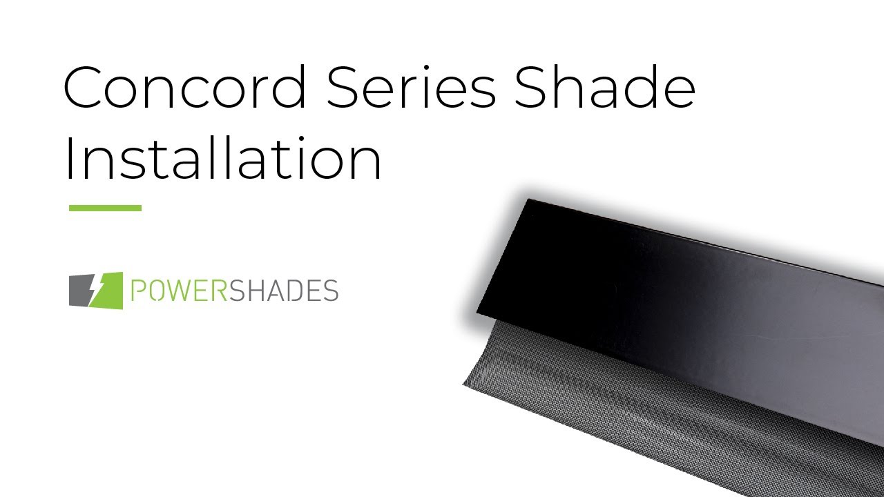 PowerShades | How to install roller shades with fascia