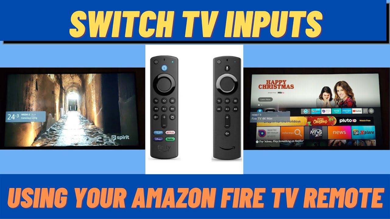 Fire TV Tips - Switch TV Inputs With Fire TV Remote