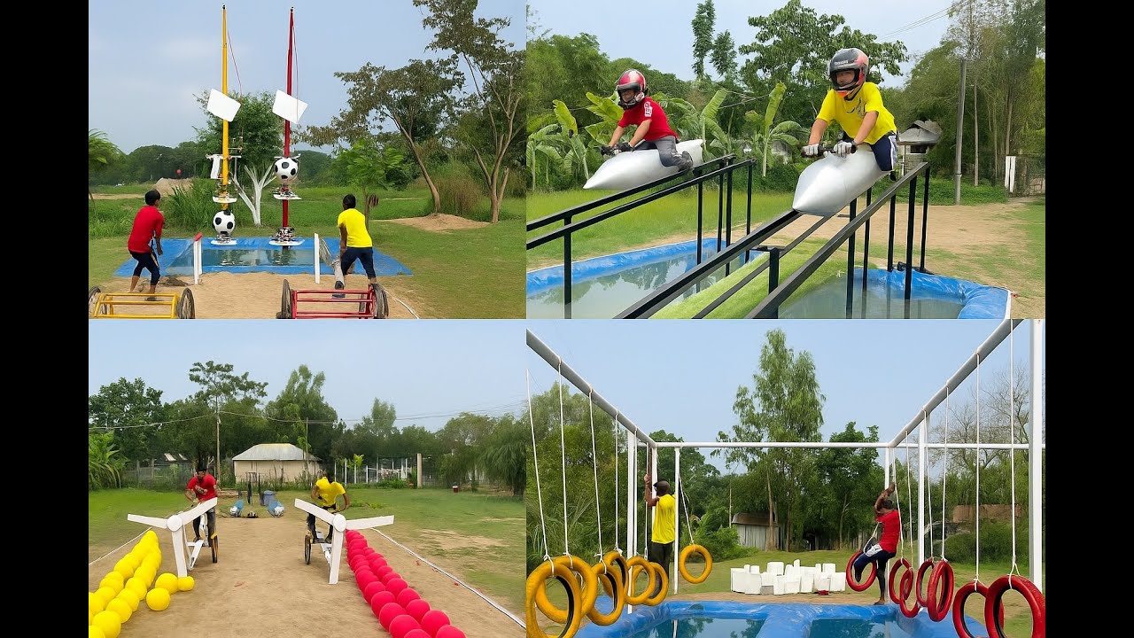 Epic Village Games ! Balloons, Water Battles & Final Showdowns