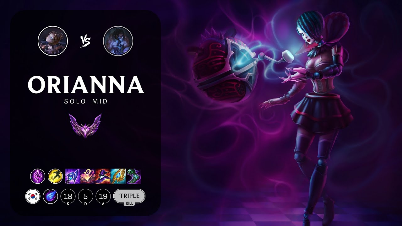 Orianna Mid vs Sylas - KR Master Patch 13.20