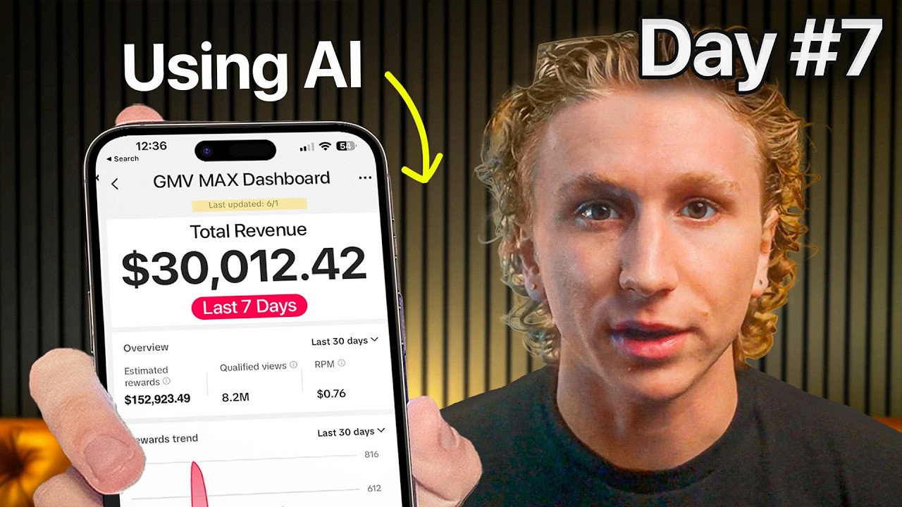 I went from $0 to $33.9k in 7 days with ai tiktok shop