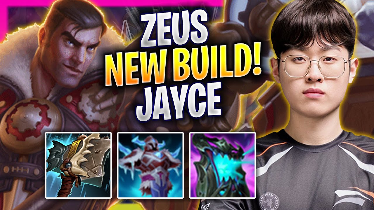 ZEUS TRIES NEW JAYCE BUILD IN THE NEW SEASON! - HLE Zeus Plays Jayce TOP vs Gragas! | Season 2025